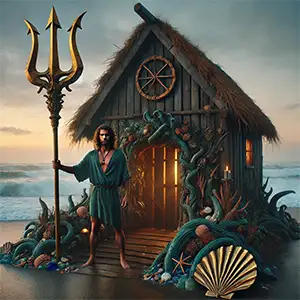 Camp Half-Blood Cabin 3 - Poseidon