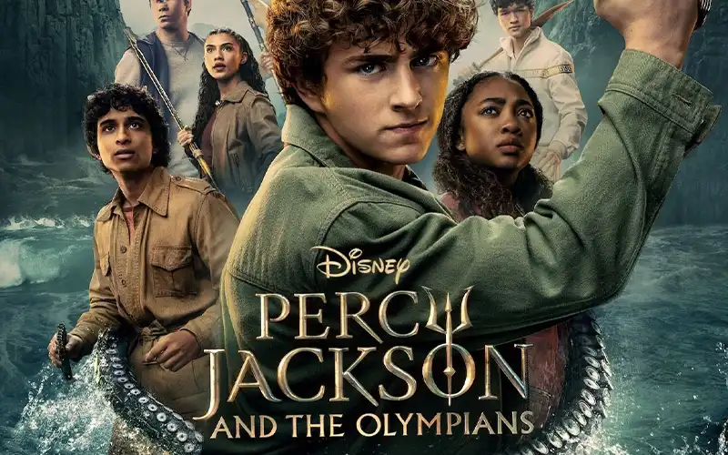 Percy Jackson and the Olympians Season 2 official release date announcement showing December 10, 2025 premiere on Disney Plus