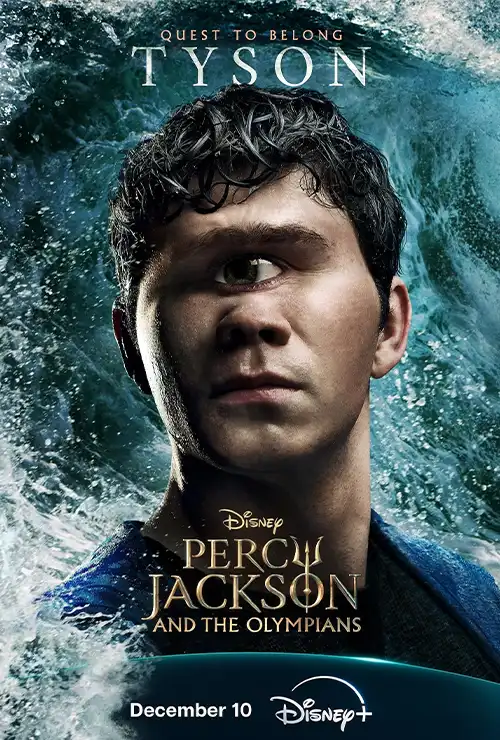 Daniel Diemer as Tyson, Percy Jackson's Cyclops half-brother, new character in Season 2 Sea of Monsters